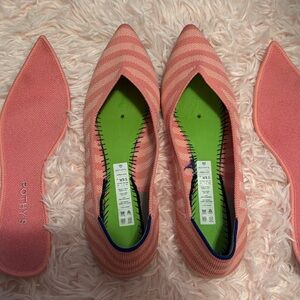 Rothy’s macaron stripe points